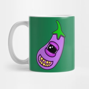 Happy Eggplant Mug